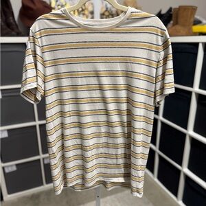 Old Navy Soft Washed Vintage Feel Striped Casual Men's Shirt